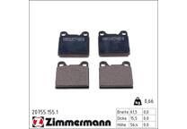 Bremsbelagsatz hinten