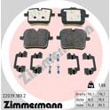 Bremsbelagsatz hinten ZIMMERMANN - 22039.180.2