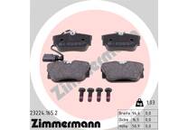Bremsbelagsatz hinten