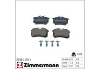 Bremsbelagsatz hinten