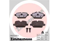 Bremsbelagsatz hinten