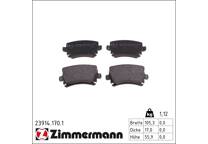 Bremsbelagsatz hinten