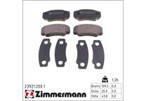 Bremsbelagsatz hinten