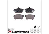 Bremsbelagsatz hinten