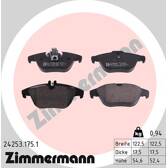 Bremsbelagsatz hinten ZIMMERMANN - 24253.175.1