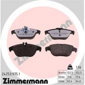Bremsbelagsatz hinten ZIMMERMANN - 24253.975.1