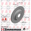 Bremssatz (2 Bremsscheiben) ZIMMERMANN - 370.3056.20