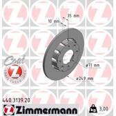 Bremssatz (2 Bremsscheiben) ZIMMERMANN - 440.3139.20