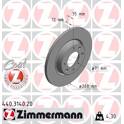 Bremssatz (2 Bremsscheiben) ZIMMERMANN - 440.3140.20