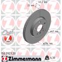 Bremssatz (2 Bremsscheiben) ZIMMERMANN - 150.2927.20