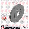 Bremsscheibe (pro Einheit) ZIMMERMANN - 150.2944.52