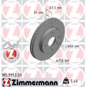 Bremssatz (2 Bremsscheiben) ZIMMERMANN - 185.3953.20