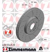 Bremsscheibe vorne ZIMMERMANN - 400.5549.20