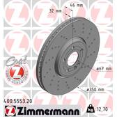 Bremsscheibe vorne ZIMMERMANN - 400.5553.20