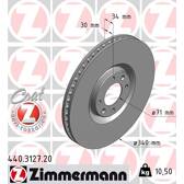 Bremsscheibe (pro Einheit) ZIMMERMANN - 440.3127.20