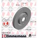 Bremssatz (2 Bremsscheiben) ZIMMERMANN - 450.5210.20