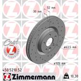 Bremsscheibe (pro Einheit) ZIMMERMANN - 450.5210.52
