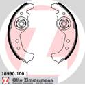 Bromsbackar, sats ZIMMERMANN - 10990.100.1