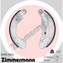 Bromsbackar, sats ZIMMERMANN - 10990.158.8
