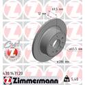 Sats om 2 bromsskivor ZIMMERMANN - 430.1471.20