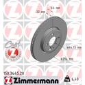 Sats om 2 bromsskivor ZIMMERMANN - 150.3445.20