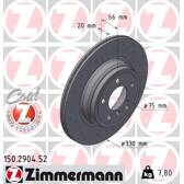 Set freni a disco ZIMMERMANN - 150.2904.52