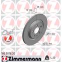Set freni a disco ZIMMERMANN - 180.3018.20