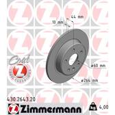 Set freni a disco ZIMMERMANN - 430.2643.20