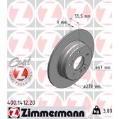 Jogo dois discos de freio ZIMMERMANN - 400.1412.20