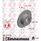 Jeu de 2 disques de frein ZIMMERMANN - 100.1217.20