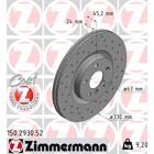 Jeu de 2 disques de frein ZIMMERMANN - 150.2930.52
