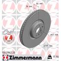 Disque de frein (à l'unité) ZIMMERMANN - 150.2962.20