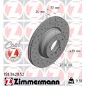 Disque de frein (à l'unité) ZIMMERMANN - 150.3428.52