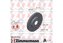 Jeu de 2 disques de frein
