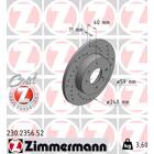 Jeu de 2 disques de frein ZIMMERMANN - 230.2356.52