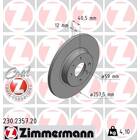 Jeu de 2 disques de frein ZIMMERMANN - 230.2357.20