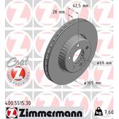 Jeu de 2 disques de frein ZIMMERMANN - 400.5515.30