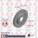 Jeu de 2 disques de frein ZIMMERMANN - 440.3105.20