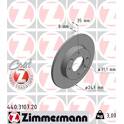 Jeu de 2 disques de frein ZIMMERMANN - 440.3107.20