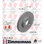 Jeu de 2 disques de frein ZIMMERMANN - 470.2416.20