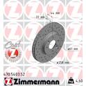 Jeu de 2 disques de frein ZIMMERMANN - 470.5403.52