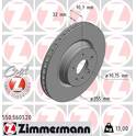 Disque de frein (à l'unité) ZIMMERMANN - 550.5601.20