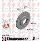 Jeu de 2 disques de frein ZIMMERMANN - 600.1594.20