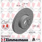 Brake disc (per unit) ZIMMERMANN - 150.2903.52