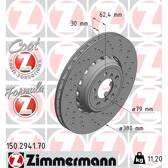 Brake disc (per unit) ZIMMERMANN - 150.2941.70