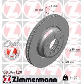 Brake disc (per unit) ZIMMERMANN - 150.3441.20
