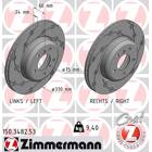 Brake disc set (2) ZIMMERMANN - 150.3482.53