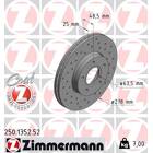 Brake disc set (2) ZIMMERMANN - 250.1352.52