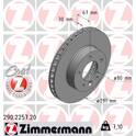 Brake disc set (2) ZIMMERMANN - 290.2257.20