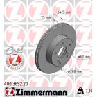 Brake disc set (2) ZIMMERMANN - 400.3652.20